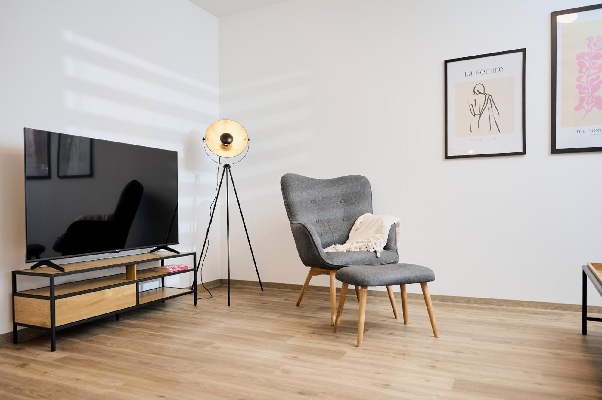 Moderne Apartments Mit Highspeed-Wlan Und Gratis-Tiefgarage Ihr Perfekter Rueckzugsort Nahe Dem Zentrum Und Der Therme I Barrierearm Bad Kissingen Exterior foto