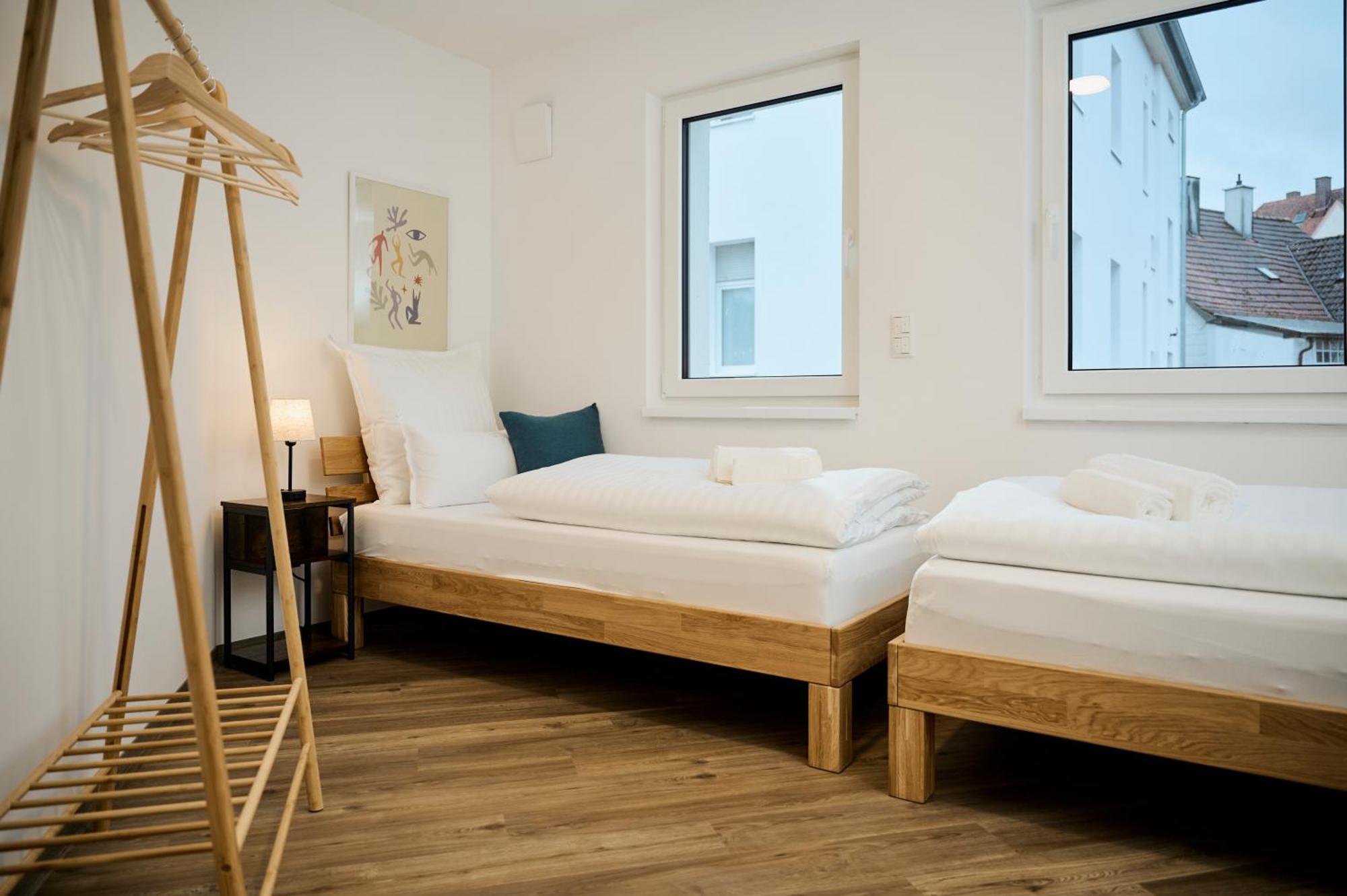 Moderne Apartments Mit Highspeed-Wlan Und Gratis-Tiefgarage Ihr Perfekter Rueckzugsort Nahe Dem Zentrum Und Der Therme I Barrierearm Bad Kissingen Exterior foto